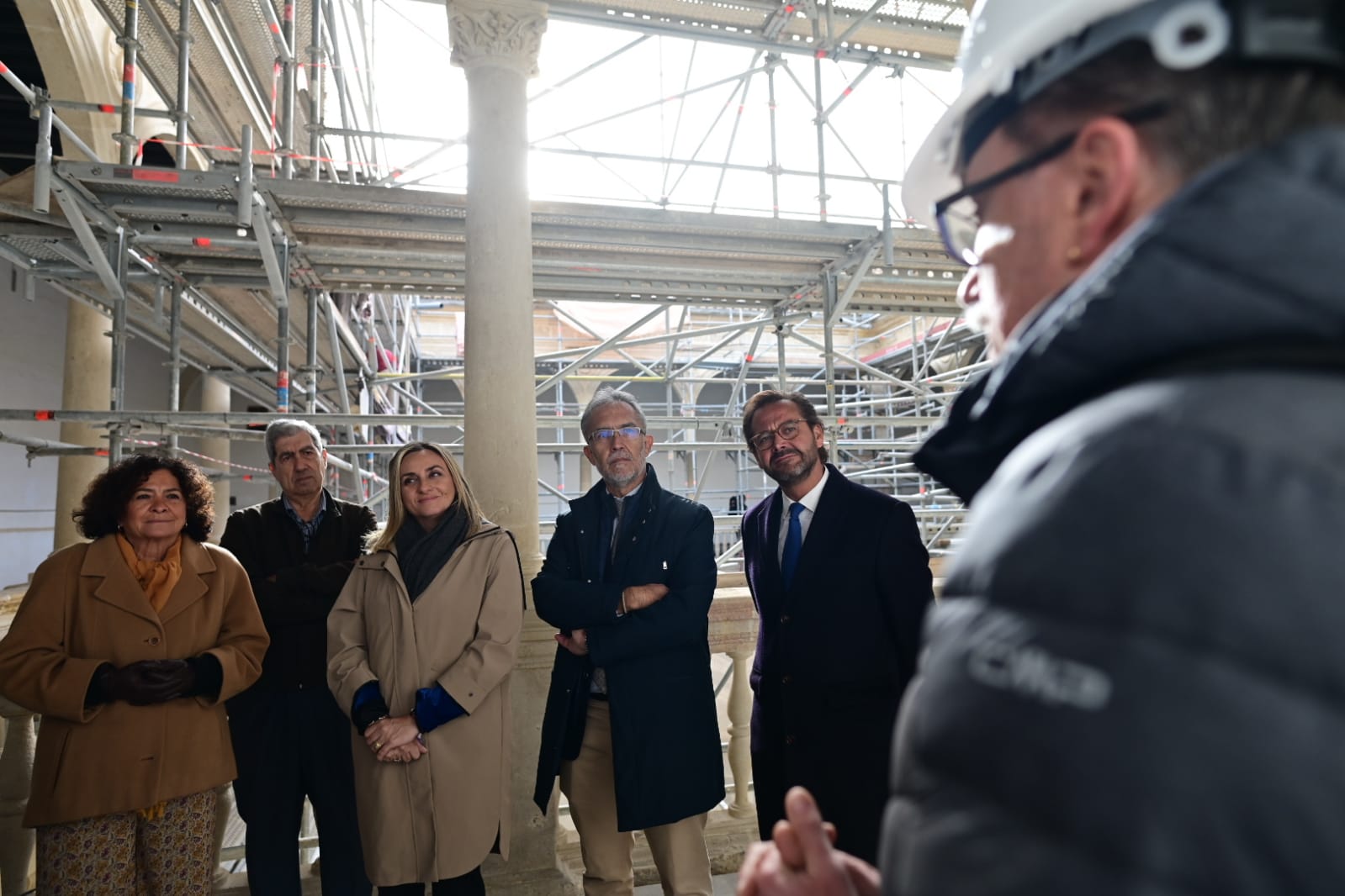 Marifrán Carazo aplaude el buen ritmo de las obras del Plan Alhambra en la Universidad 